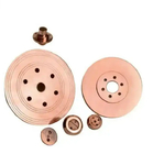 Медный сплав сопротивление круглый электрод колесный диск для CuCrZr швов сварщик запасные части