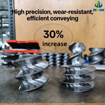 Качество  Customized Wear and Corrosion Resistant Bimetallic Screw Segments for Twin Screw Extruder Parts with High Torque Capacity фабрика