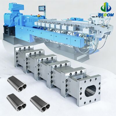 Качество  Nickel Alloy Bimetallic Extruder Screws and Barrels with Wear Resistance and High-Temperature Tolerance for PP Pet PVC ABS Plastic Extruder фабрика