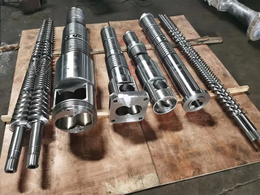 близнец 30mm биметаллический Nitrided конический привинчивает запасные части