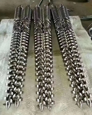 близнец 30mm биметаллический Nitrided конический привинчивает запасные части