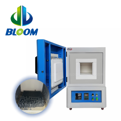 Вакуумная муфельная печь с атмосферой для высоких температур