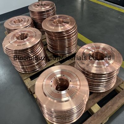 CuCrZr Сплавное швейное сварное колесо для сварки сопротивления