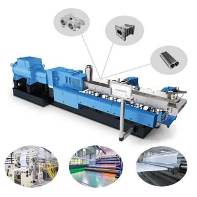 Китайский поставщик ZSK Double Twin Extruder Parts Screw Segments For Lithium Battery Slurry (ZSK Двойная двойная экструдерская деталь)