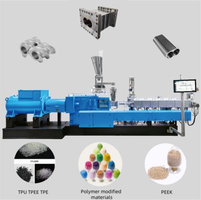 Части экструдеров Винтовка, бочка и облицовка для смешивания, компонирования и гранулирования пластмассовой смолы с галогеном без огнеупорного средства