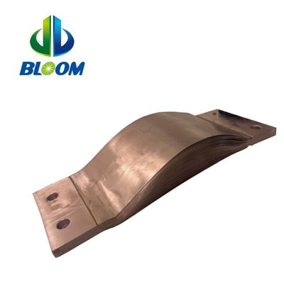 Customizable Flexible Laminated Copper Shunt with Galvanized Surface for Resistance Welding