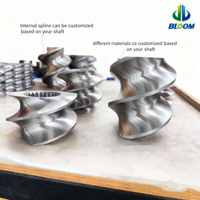 Отпорные на износ и коррозию части экструдера с двумя винтами с индивидуальными спецификациями и высокой способностью крутящего момента