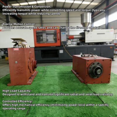 Коробка передач серии SJ SZ65 для вертикальной одношрубной экструдеры с преобразованием высокого крутящего момента