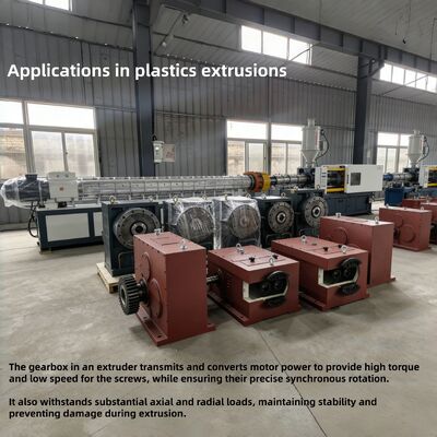 Коробка передач серии SJ SZ65 для вертикальной одношрубной экструдеры с преобразованием высокого крутящего момента