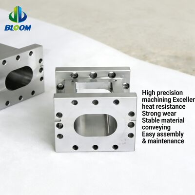 Двухметаллические шнеки и цилиндры экструдера из никелевого сплава с износостойкостью и устойчивостью к высоким температурам для экструдера из пластика PP, PET, PVC, ABS