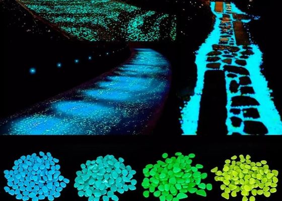 булыжник поливы 3mm люминисцентный пластиковый для тропы ландшафта