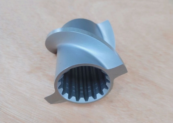 Подвергли механической обработке CNC, который привинчивает элемент для двойной серии Leistritz Zse штрангпресса винта